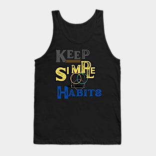 keep a health habit t shirt Tank Top